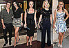 Xavier Samuel And His Girlfriend Shermine Shahrivar At Louis Vuitton Cocktail Party With Kristen Bell, January Jones