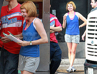 Pictures of Michelle Williams Filming Take This Waltz