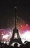 Bastille Day Fireworks in Paris Picture