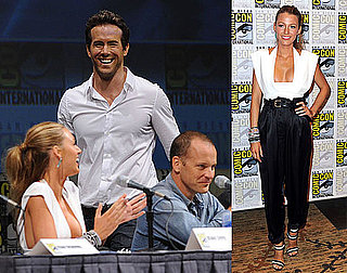 Pictures of Blake Lively and Ryan Reynolds Promoting Green Lantern at Comic-Con