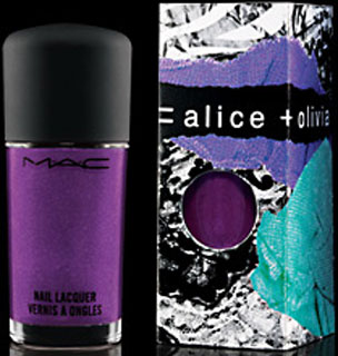 MAC Alice + Olivia Nail Polish Review