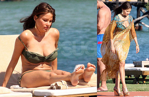 Pictures of Sofia Vergara Wearing a Bikini in Italy