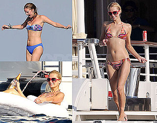 Pictures of Paris and Nicky Hilton in Bikinis