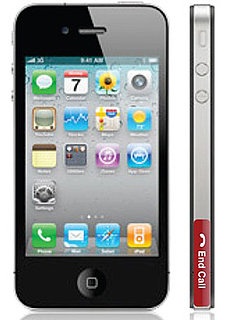 End Call Sticker For iPhone 4