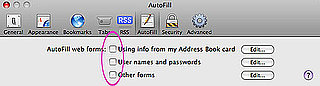 Safari Autofill Security Flaw