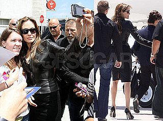 Pictures of Angelina Jolie Leaving Comic-Con