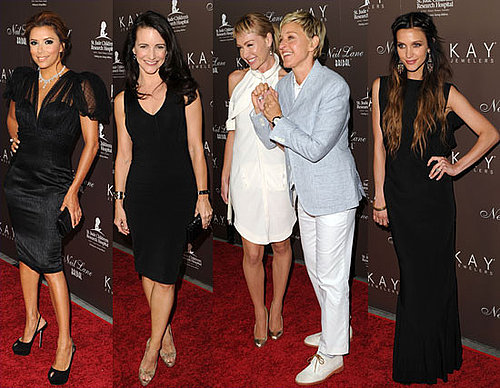 Ellen and Portia Shine in Diamonds and Join Eva, Ashlee and Kristin For Neil Lane's Big Night 2010-07-25 16:00:00