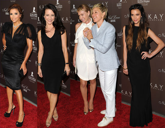 Pictures of Eva, Ashley, Ellen and Portia at Neil Lane event
