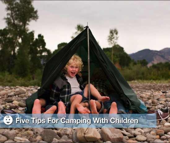 Tips For Camping With Children