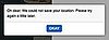Error Message Poll