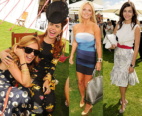 Pictures of Stars at the Cartier International Polo 2010