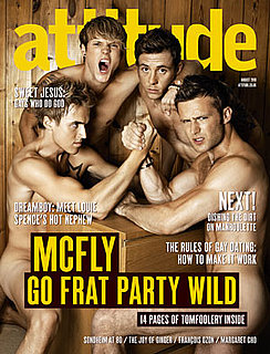 Pictures of McFly Naked In Attitude Magazine, Dougie Poynter Talks About Frankie Sandford