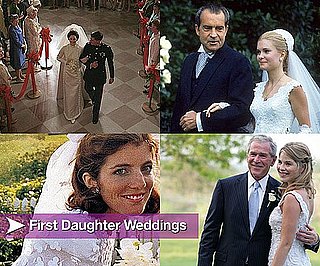 Pictures of First Daughter Weddings