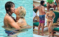 Pictures of Lady Gaga in Her Bikini Kissing Boyfriend Luc Carl Pictures of Lady Gaga in Her Bikini Kissing Boyfriend Luc Carl