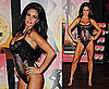 Katie Price at Paradise Book Launch in London in Glittery Leotard