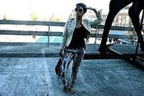 Look of the day: Graphic Pants