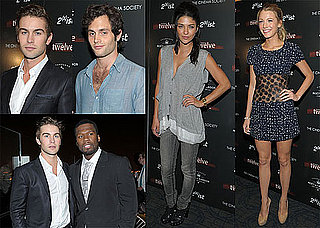 Pictures of 50 Cent, Blake Lively, Chace Crawford, Penn Badgley, Jessica Szohr, and Ewan MacGregor at a Screening of Twelve