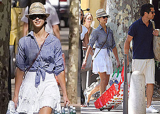 Pictures of Jessica Alba and Cash Warren on Vacation in France