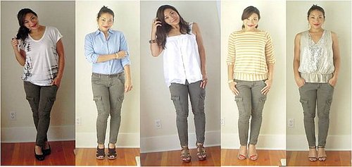 Cargos Pants- One Pair, 5 ways