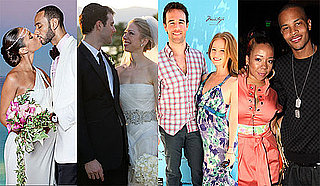 Newlyweds Alicia Keys, Chelsea Clinton, James Van Der Beek and T.I.