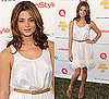 Pictures of Ashley Greene in White PureDKNY Dress at InSyle Ovarian Cancer Event in NYC