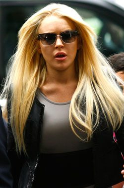 Pictures of Lindsay Lohan Who Has Been Released From Jail