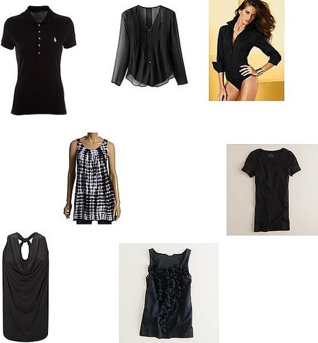 Black tops for women