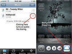 Apple Streaming Music From MobileMe