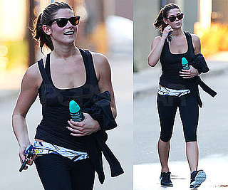 Pictures of Ashley Greene Going to The Gym in LA