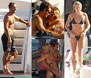 Sienna Miller Bikini Pics on A Yacht With Shirtless Jude Law In Ibiza, Spain