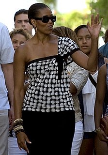 Pictures of Michelle Obama in Spain