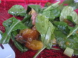 Grilled Peach Salad With Grapefruit Vinaigrette Recipe 2010-08-06 20:09:05