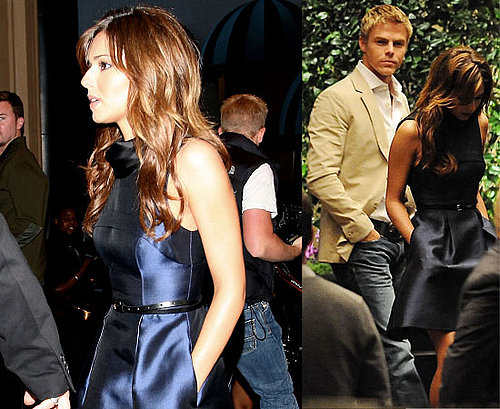 Pictures of Cheryl Cole and Derek Hough Out For Dinner Together