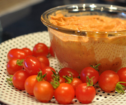 Roasted Tomato Hummus Recipe