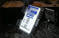 Pictures of the Droid R2D2 Edition and PSP Phone