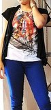 Black Short Sleeve Cardi