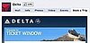 Delta's Social Media Ticket Window on Facebook
