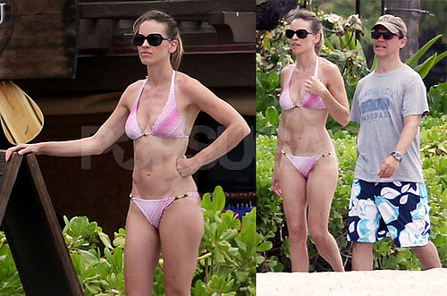 Pictures of Hilary Swank in a Bikini