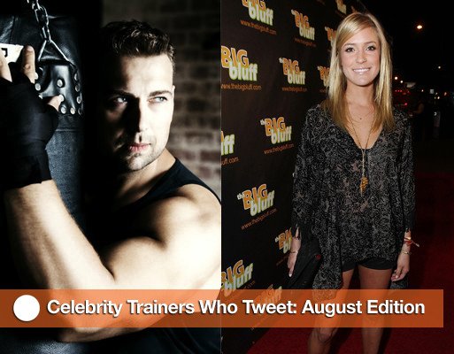 Celebrity Trainers Give Fitness Advice Over Twitter Celebrity Trainers Give Fitness Advice Over Twitter
