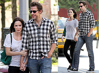 Pictures of John Krasinski and Emily Blunt