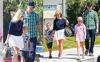 Pictures of Reese Witherspoon, Jim Toth, Ava Phillippe, and Deacon Phillippe Going to Church 2010-08-16 10:00:00