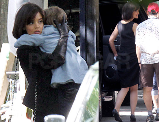Pictures of Katie Holmes on Set Pictures of Katie Holmes on Set