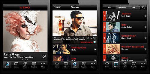 Vevo iPhone App