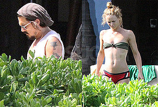 Pictures of Johnny Depp and Bikini-Clad Vanessa Paradis in Hawaii