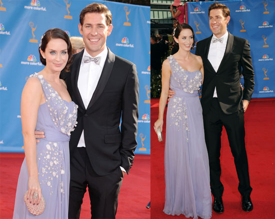 Pictures of John Krasinski and Emily Blunt