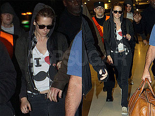 Pictures of Kristen Stewart Leaving Argentina