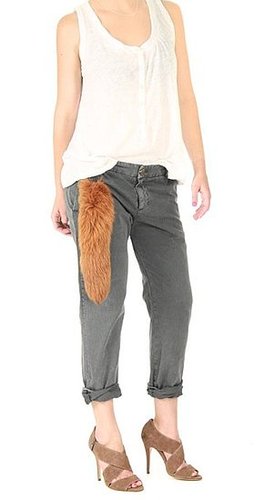 Faux Fox Tail Accessory