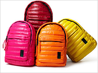 Puffer Backpack Cushions Your Child and Their Books!
