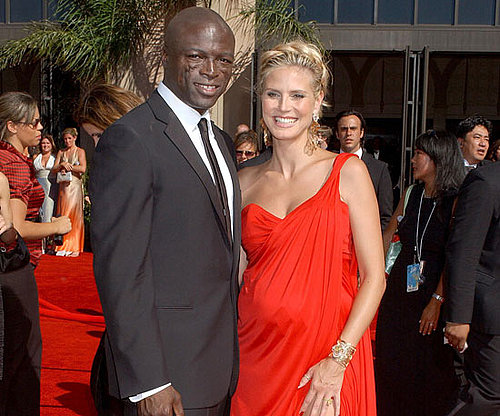 Heidi Klum flaunted her baby bump with Seal on the red carpet in 2006.
Heidi Klum flaunted her baby bump with Seal on the red carpet in 2006.