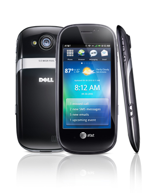 Dell Aero Android Phone For AT&T